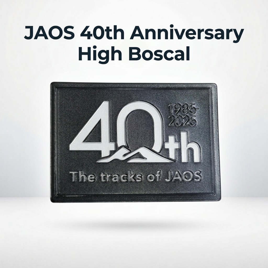 เอ็มเบล็มนูน 3 มิติ JAOS 40th Anniversary (Hibosscal) | JAOS 40th Anniversary 3D Emblem, Hibosscal