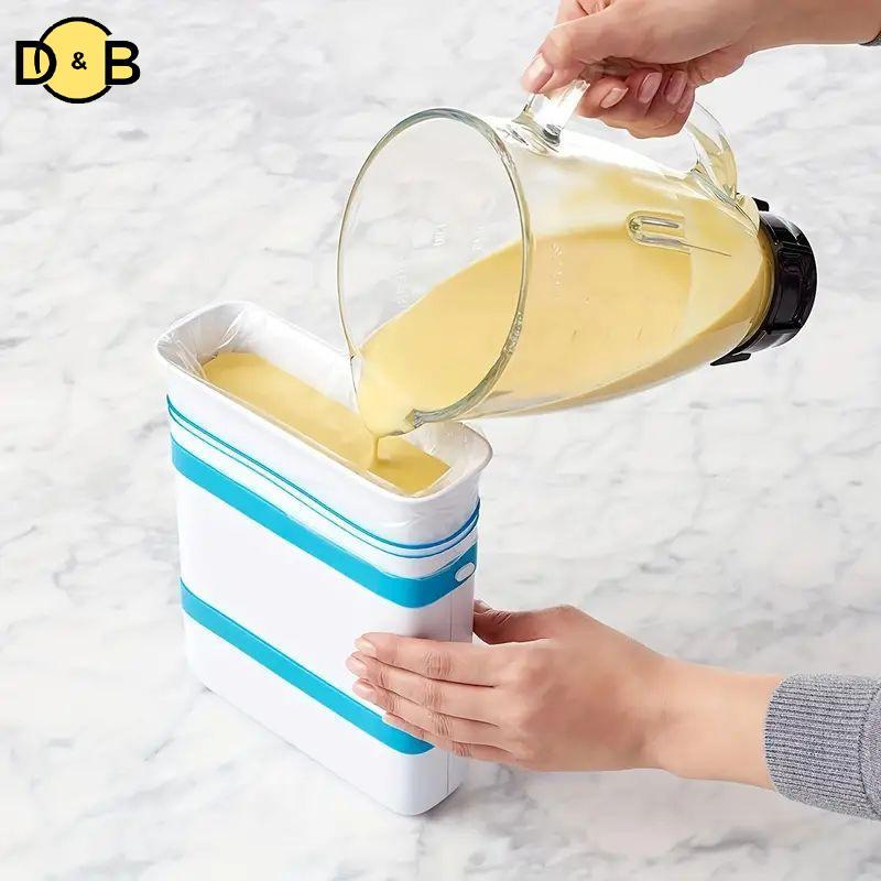 [DB] Freezer Food Blo Maker Vertical Up Freezer Food Meal Prepare Bag Storage Freezer Soup For Easy 