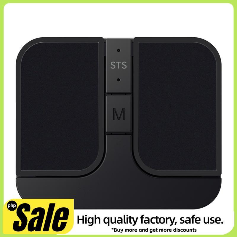 Mini Square Mouse Mini Mouse เมาส์คอมพิวเตอร์ไร้สาย Mini Capacitive Mouse สีดํา
