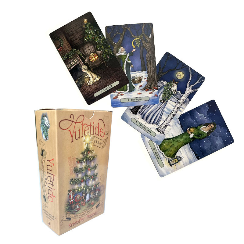 Tarot ขายปลีก yuletide Christmas tarot ขายส่ง 12x7 9FMO