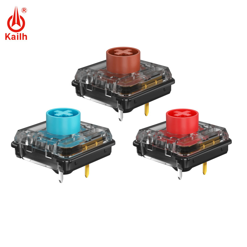 Kailh Choc V2 Low Profile Switch 1353 ช็อกโกแลตคีย์บอร์ดสวิทช์ Tactile Linear Clicky