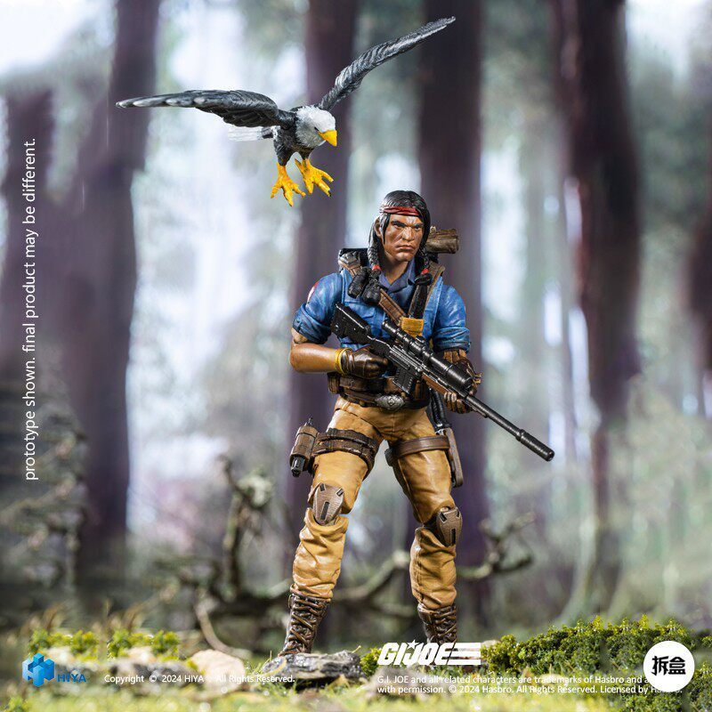 HIYA HIA EXQUISITE MINI กองกําลังพิเศษ GIJOE GIJOE เคลื่อนย้ายได้