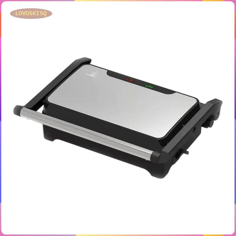 [lovoski5q] Panini Press Grill เครื่องทําแซนวิชทําความสะอาดง่ายสําหรับสเต็กชีสอาหารเช้า