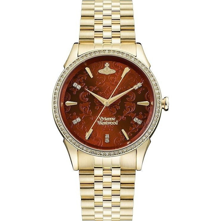 Vivienne Westwood Wallace Ladies Quartz Watch VV208RDGD Stainless Steel 37mm