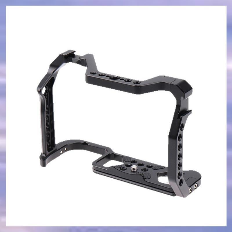 (VALAO) กรงกล้องสําหรับ R5/R5C/R6/R6II Cold Shoe Mount Nureous 1/4 "3/8" รูเกลียวสําหรับอุปกรณ์เสริม