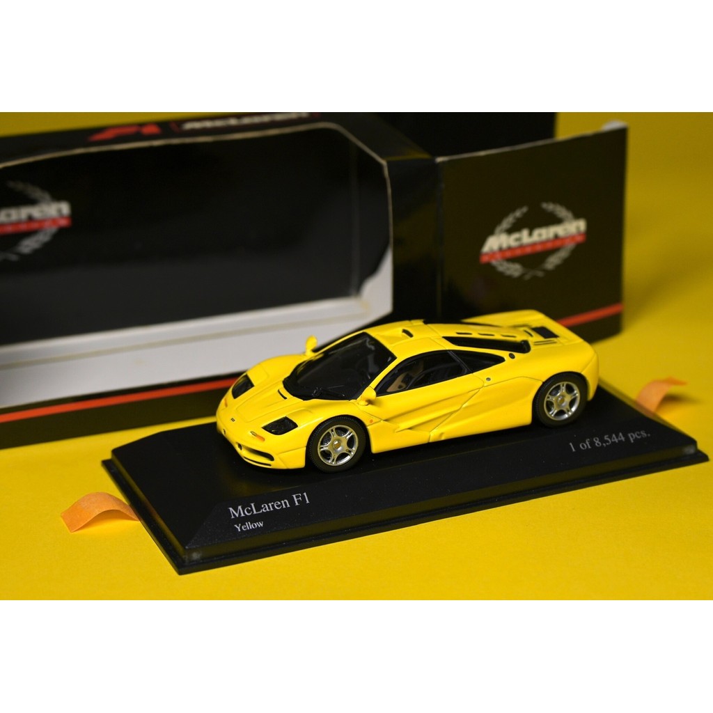 [คลังสินค้าพร้อม 1] Mini Cut minichamps 1/43 McKay Wheel f1 Yellow Original Bag