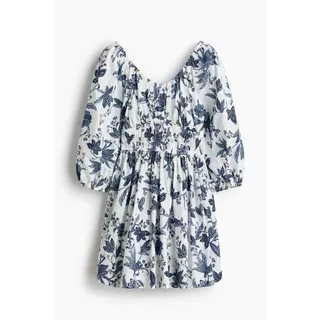 H&M(เอชแอนด์เอ็ม) เดรสผ้าฝ้ายทรงกระโปรงบาน ผู้หญิง 1328376_2