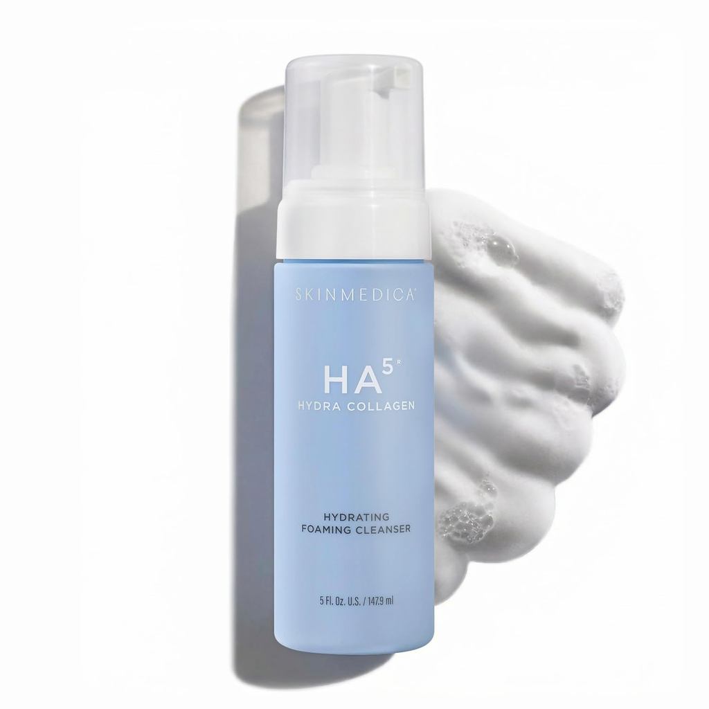 SkinMedica HA5 Hydra Collagen Hydrating Foaming Cleanser พร้อมคอลลาเจนมังสวิรัติ 5 ชั้น Oz - Hydrati