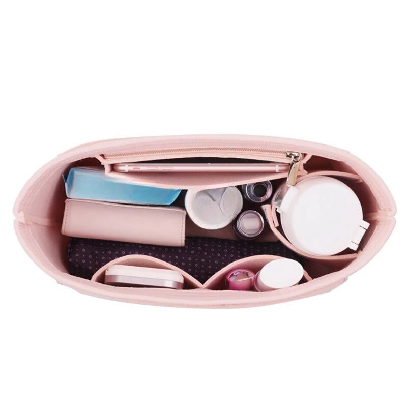 กระเป๋าใส่ผ้าสักหลาดเหมาะสำหรับ LONGCHAMP Long Handle Short Handle กระเป๋าสะพายข้างที่จัดแต่งหน้า Shaper Travel กระเป๋าด thumbnail 7