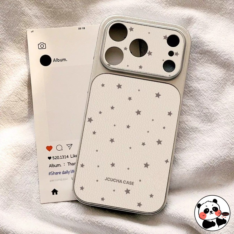 น่ารัก Star หนังเคสโทรศัพท์สําหรับ Realme Narzo 80 70 Pro 50 V23 V23i 5G 4G ฝาครอบเงิน ins สไตล์ Sim