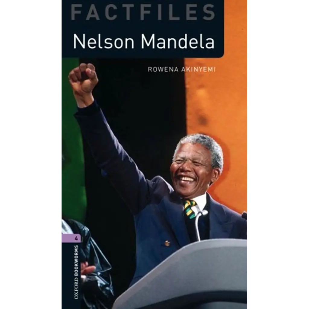 Bundanjai (หนังสือ) OBWL Factfiles 3rd ED 4 : Nelson Mandela (P)