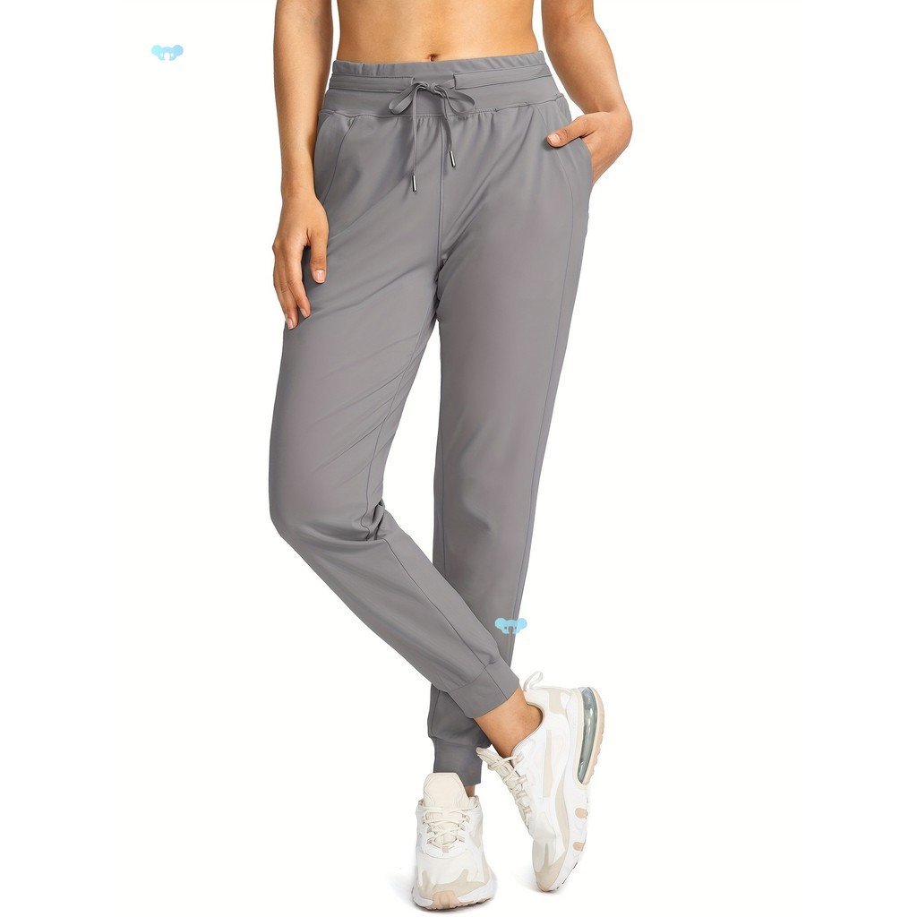 กางเกงเอวสูงสำหรับผู้หญิง Joggers Women Crossular FDY6