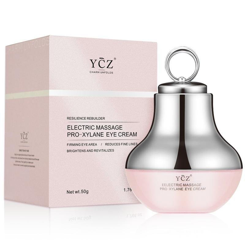 YCZ Electric Massage Eye Cream สําหรับ Dark Circle, กระชับและเรียบเนียนของ Fine Lines, Eye Treatment