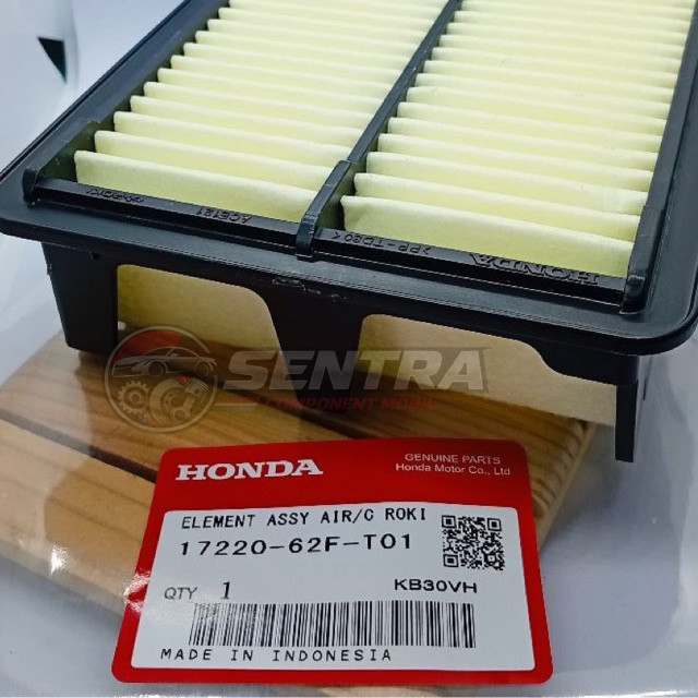 กรองอากาศ กรองอากาศ Honda ORI Brv 2022 2023 Wrv 2023 HRV 2022 2023 City Hatchback ORIGINAL -A0217