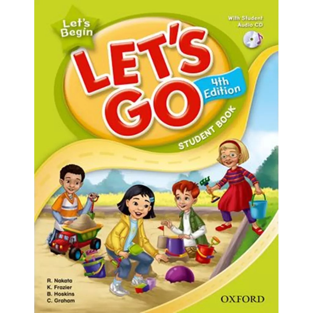 Bundanjai (หนังสือ) Let's Go 4th ED Let's Begin : Student Book with Audio CD (P)