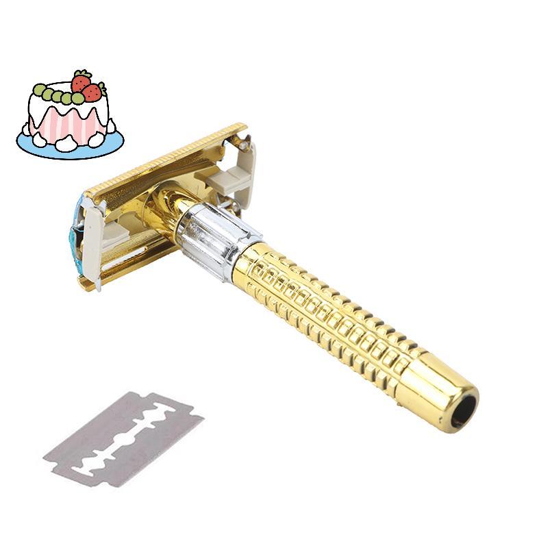 [Sep-t] Retro Safety Razor Box Handle Razor Shaving Tool Shaving Tool Mens Facial Razor