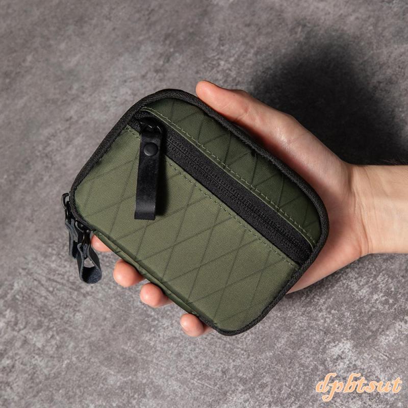 [dpbtsut] กระเป๋าสตางค์ EDC ขนาดเล็กกระเป๋ากันน้ํา EDC สําหรับ Key Multitools Money Men Camping