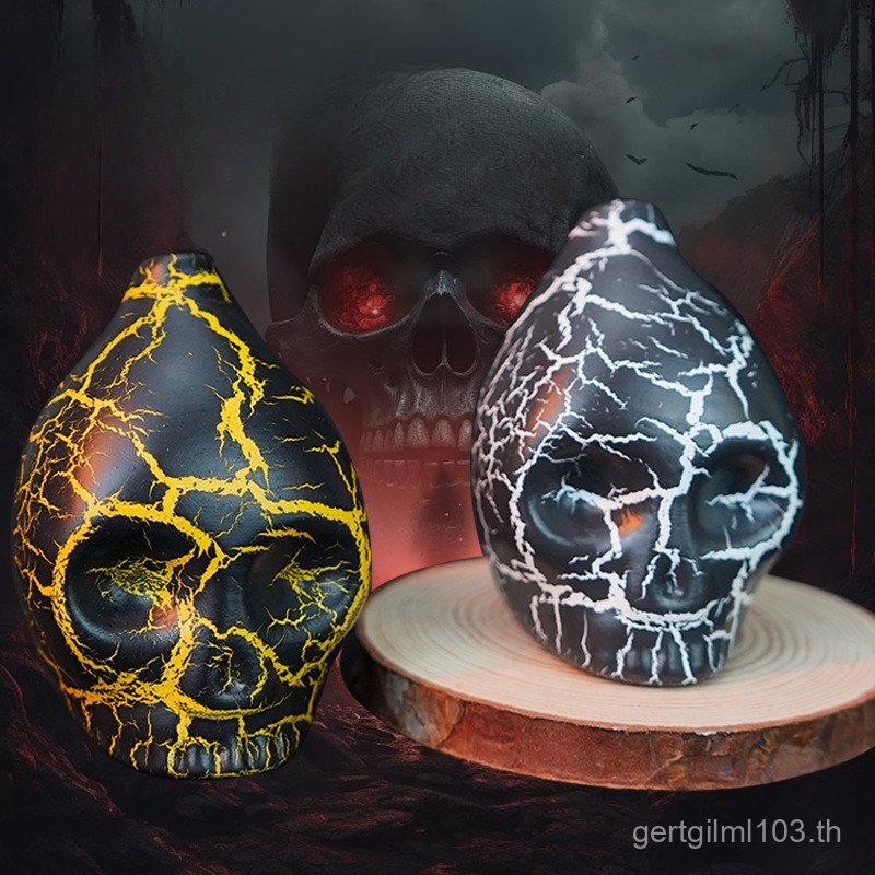 Aztec Prank DeathWhistle หัตถกรรมนกหวีดขายร้อนฮาโลวีน Arz Death Whistle Tek ของขวัญข้ามพรมแดน