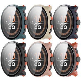 【สาย+เคส】สำหรับ SUUNTO RUN สายซิลิโคน+เคส🔥SUUNTO RUN กระจกนิรภัยเคส🔥สำหรับ SUUNTO RUN สายซิลิโคนนุ่ม TPU+เคสนาฬิกา
