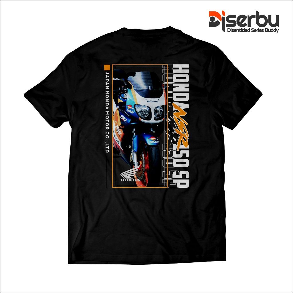 เสื้อยืด Honda Nsr 150 Racing Automotive / เสื้อยืด Rider Motor Bike / เสื้อยืด Motor / Limited Edit