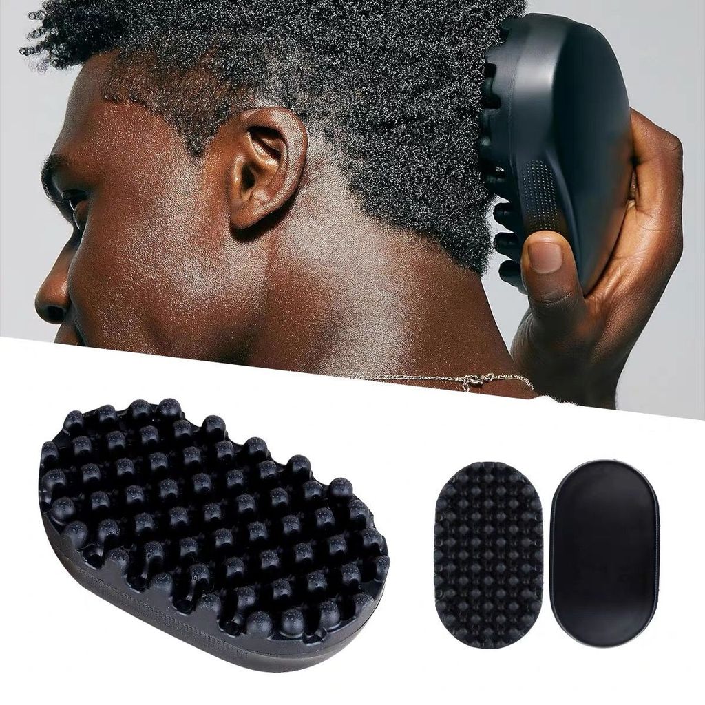 Recommended by the Seller#In Stock Hot Sale Hair Salon Dreadlock Curling Rubber Brush Black Perm Sty