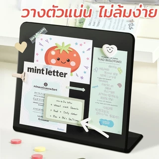 COD กระดานแม่เหล็กตั้งโต๊ะ ดีไซน์ตั้งได้ ติดแม่เหล็ก ใช้จดบันทึกและตกแต่ง สำหรับออฟฟิศและบ้าน