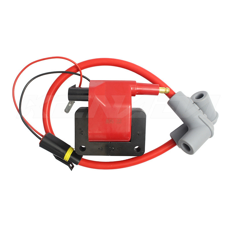 เหมาะสําหรับ Fi และ Carb รถจักรยานยนต์ 2-Pin MSD คอยล์จุดระเบิดประสิทธิภาพสูงสากล