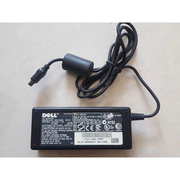 Original DELL DELL 19V2.64A 50W แล็ปท็อปอะแดปเตอร์สายไฟ ADP-50SB Charger
