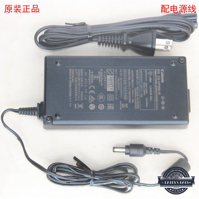 Canon CA-CP200 B Hyun Fei 910 900 820 810 อะแดปเตอร์แปลงไฟเครื่องพิมพ์ภาพ 24V1.8A
