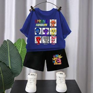 【จัดส่งไทย】2ชิ้น BOB（จัดส่งจากประเทศไทย）ชุดแขนสั้นเด็ก Rhyth…