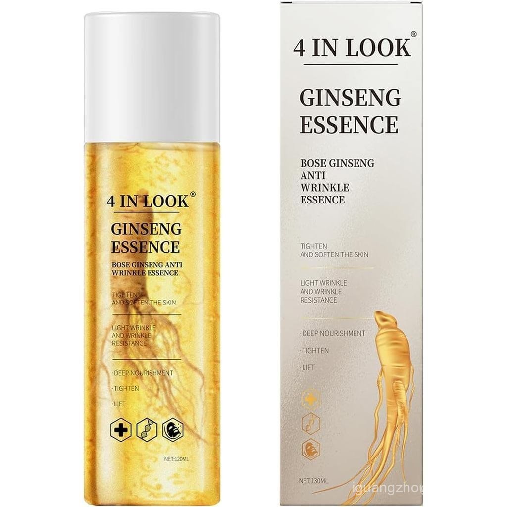 [4inlook Official] Natural Ginseng Anti-Aging Hydrating Essence Water – 100% Wild Ginseng from Himal