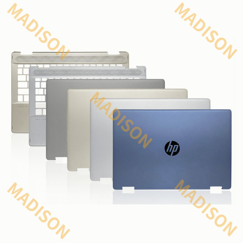 ใหม่หน้าจอ LCD ด้านหน้า Palm back c case และ D case สําหรับ HP x360 14-dh TPN-W139