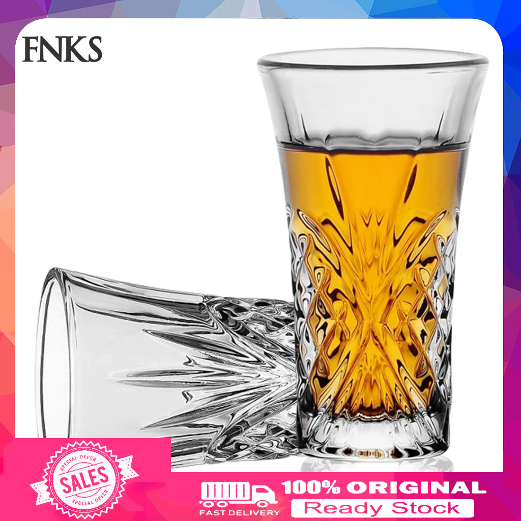 [สต๊อกพร้อม] 1/2/4ชิ้น ความจุช็อต 2 ounce ทรงกลมเหมาะสําหรับลิ่มวิสกี้ tequila cordials ขนมเอสเปรสโซ