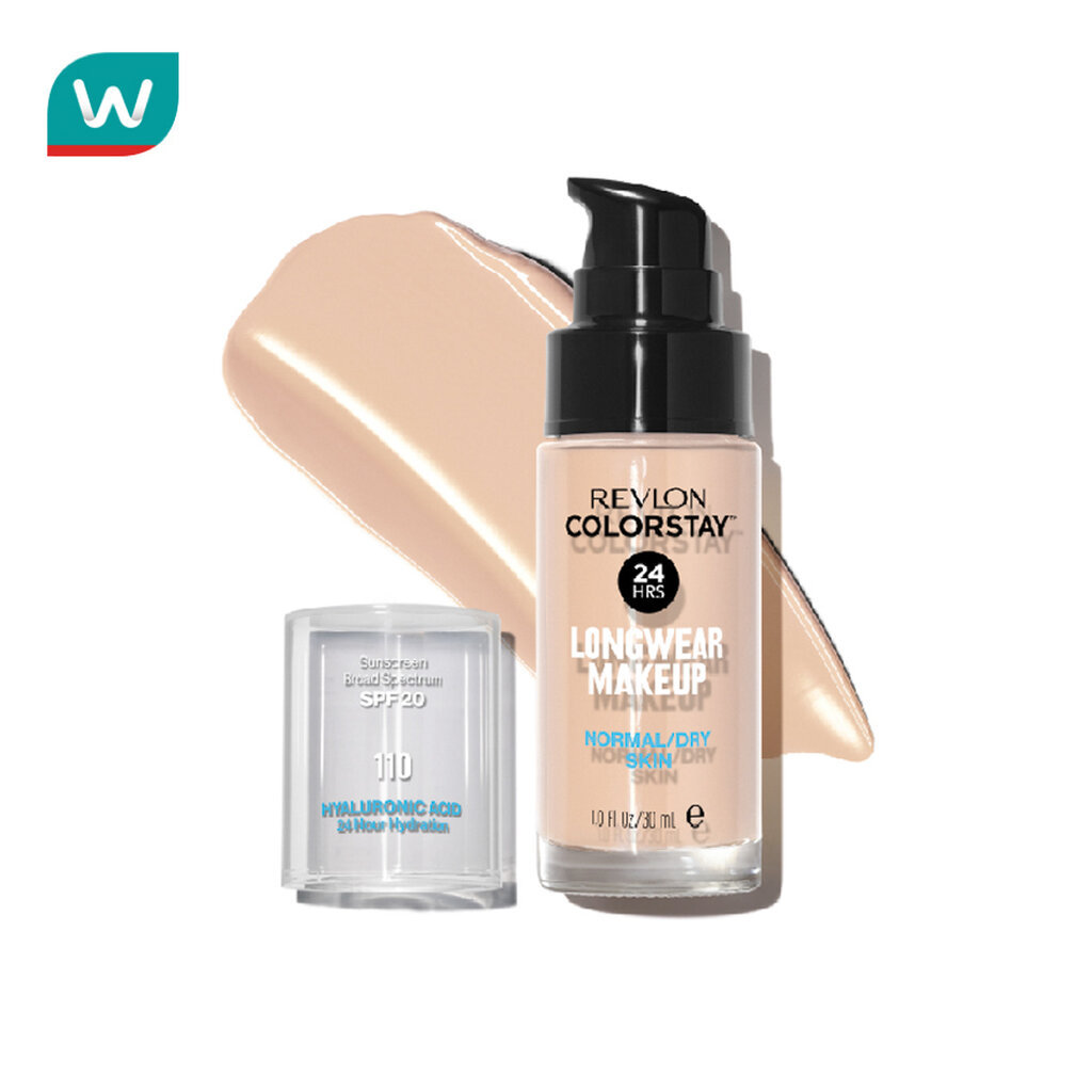 Revlon เรฟลอน คัลเลอร์สเตย์ เมคอัพ นอร์มอล ดราย SPF20 30มล. 110 ไอโวรี่
