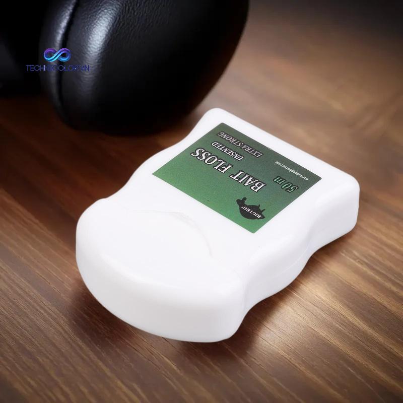 [TEC] 50m อุปกรณ์ตกปลาปลาคาร์พเหยื่อไหมขัดฟัน Grips POP UP Boilies Holder Chod Hair Ronnie Rig Metho