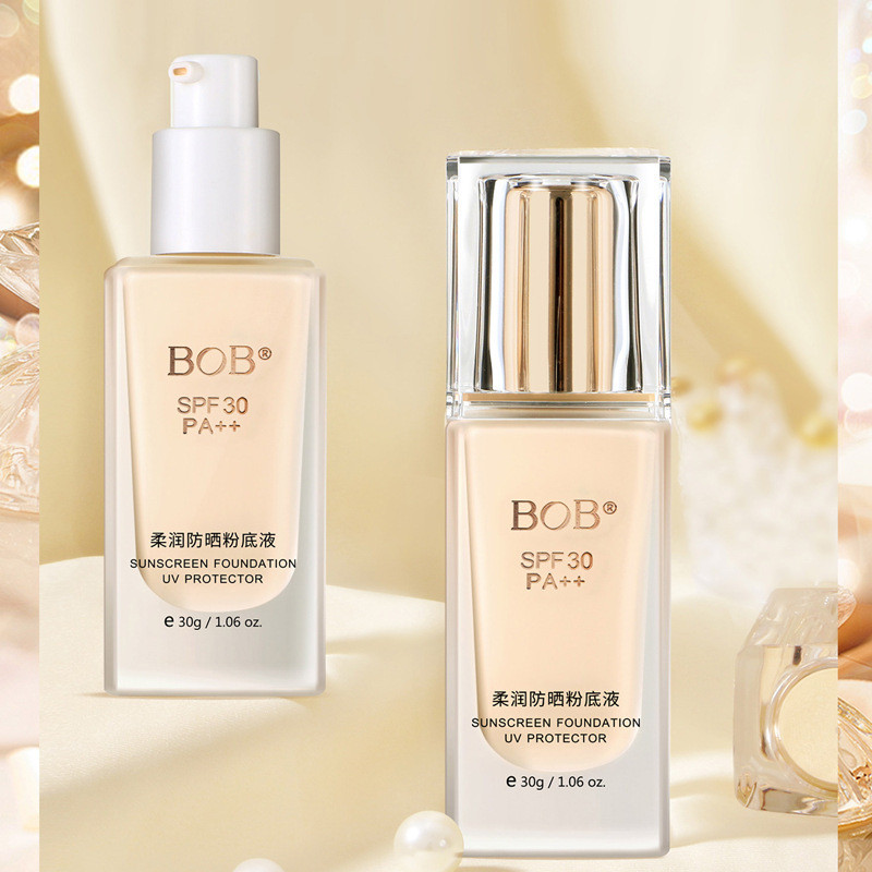 2025 สไตล์ใหม่ Soft Moisturizing ครีมกันแดด Liquid Foundation Moisturizing Isolation คอนซีลเลอร์ Fou