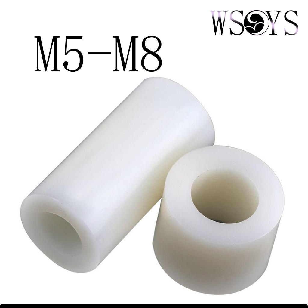 คอลัมน์แยก ABS ไนลอนสีขาว M5-M8 [WSYS-MB-ABS]