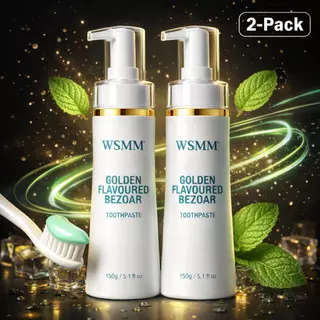 WSMM ยาสีฟันแบบปั๊ม150g *2 กลิ่นมิ้นท์หอมสดชื่น สะอาด อ่อนโยนต่อช่องปาก ใช้ง่ายกดปุ๊บพร้อมใช้