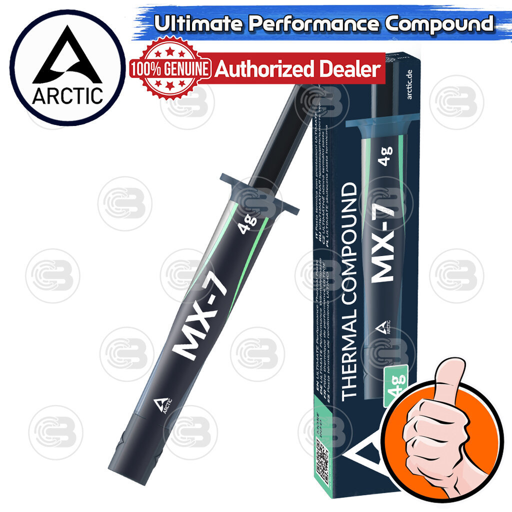 [CoolBlasterThai] Arctic MX-7 4g. Thermal compound (Heat sink silicone) (ซิลิโคนนำความร้อน)