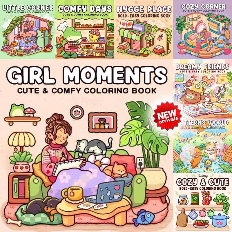 สมุดระบายสีเด็ก สมุดระบายสี Graffiti สมุดระบายสีสุดน่ารักเพื่อการศึกษา ของเล่นเด็ก