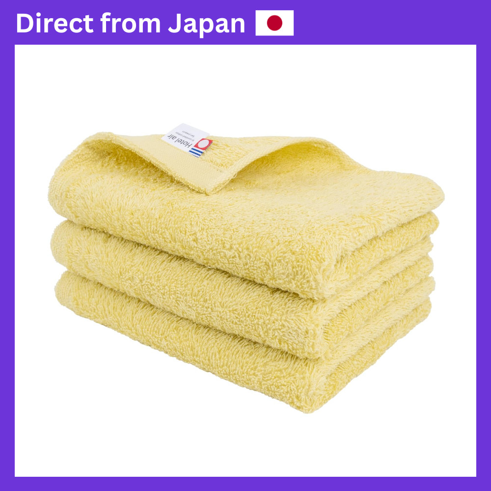 【ส่งตรงจากญี่ปุ่น】ผ้าเช็ดหน้า oruTa Imabari ชุด 3 ชิ้น ทำจากผ้าฝ้าย 100% อ่อนโยนต่อผิว ซึมซับน้ำได้ด