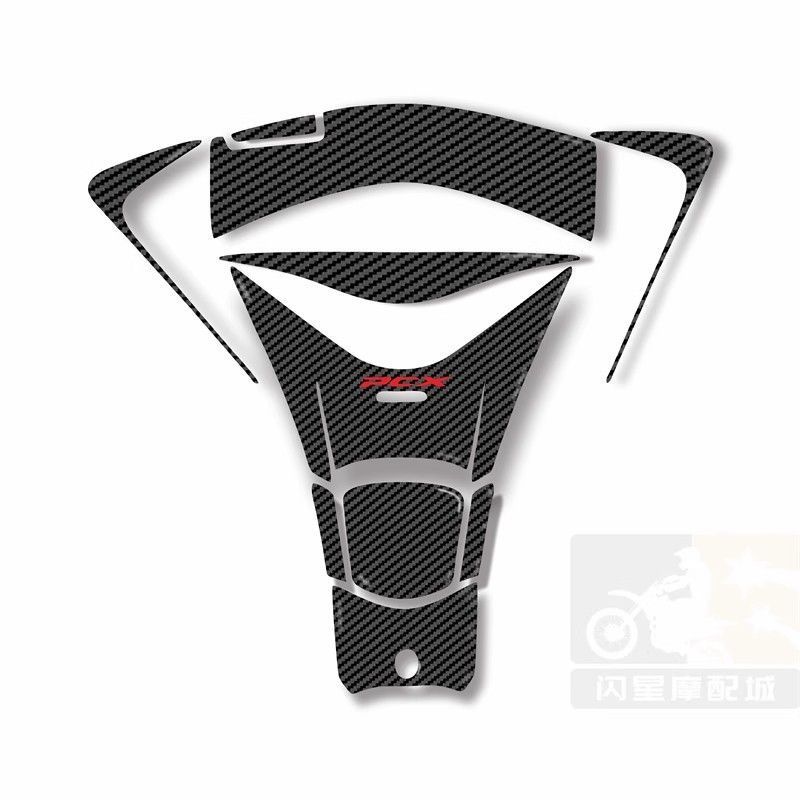 เหมาะสําหรับ ฮอนด้า พีซีเอ็กซ์160 2025 สติกเกอร์ถังน้ํามันเชื้อเพลิงเรซินเคฟล่า – ป้องกันรอยขีดข่วนตกแต่งรถจักรยานยนต์ - รูปที่ 5