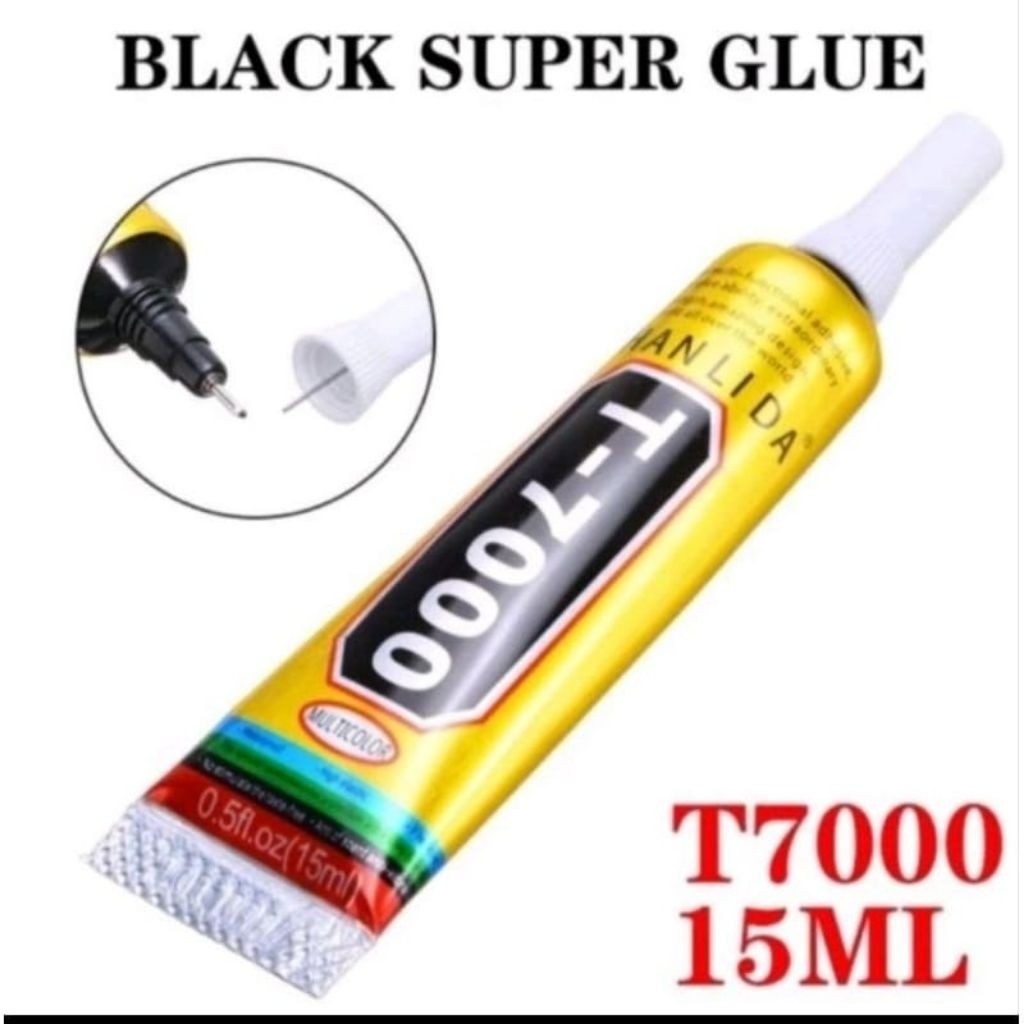 T7000 LCD GLUE - T-7000 Touchscreen GLUE / HP 15ml Black Liquid Casing GLUE