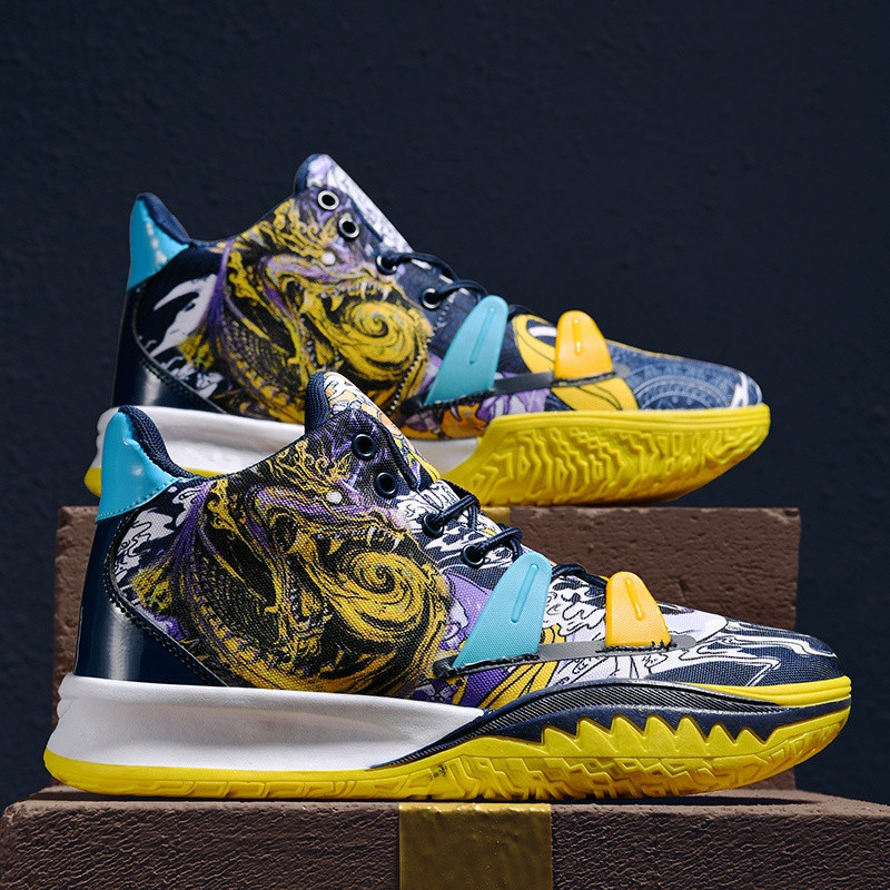 รองเท้าKyrie Irving 7 สีใหม่สำหรับผู้ชายและผู้หญิง ใช้ได้ทั้งในการเล่นบาสเก็ตบอลภายในและภายนอก มีขนา