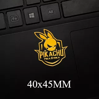 Pokémon Pokémon Pikachu สติกเกอร์โลหะการ์ตูนน่ารัก Pokémon โทรศัพท์มือถือแท็บเล็ตสติกเกอร์ตกแต่งแล็ปท็อป