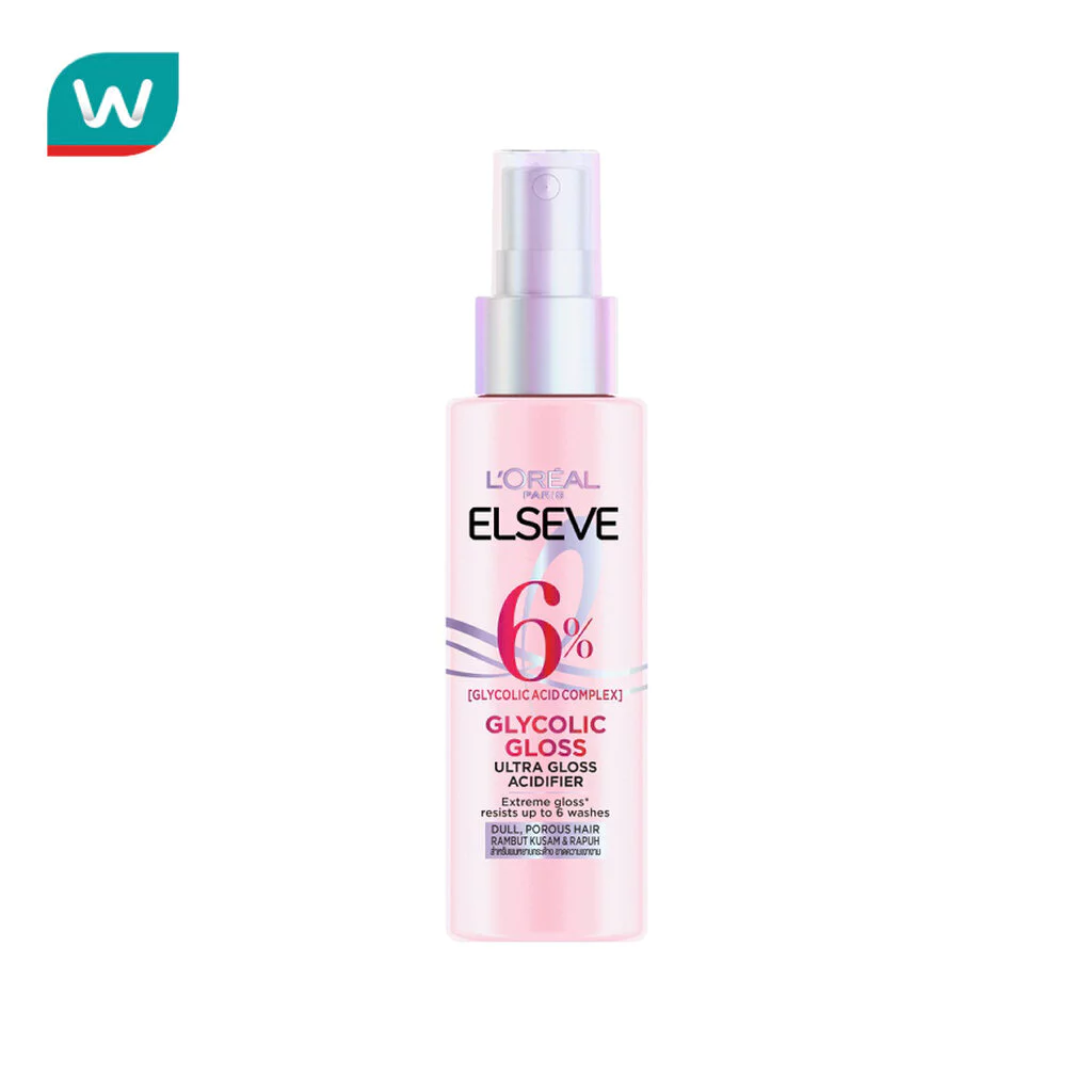 Elseve ลอรีอัล ปารีส เอลแซฟ ไกลโคลิค กลอส อัลตรา กลอส แอซิดดิไฟเออร์ 100 มล.