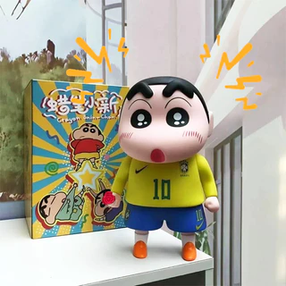 【MB-188】นักบอล ⚽ ชินจังคอลเลกชั่นน่ารัก โมเดลฟิกเกอร์ PVC รูปการ์ตูนอนิเมะชินจัง