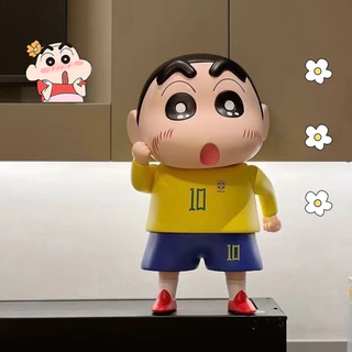 【MB-188】นักบอล ⚽ ชินจังคอลเลกชั่นน่ารัก โมเดลฟิกเกอร์ PVC รูปการ์ตูนอนิเมะชินจัง