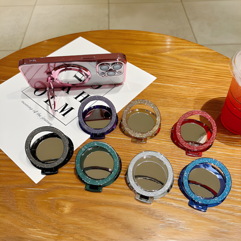 เคสสําหรับเคสโทรศัพท์ vivo y02s กระจกแต่งหน้ากลิตเตอร์แบบนิ่มโปร่งใส - รูปที่ 5