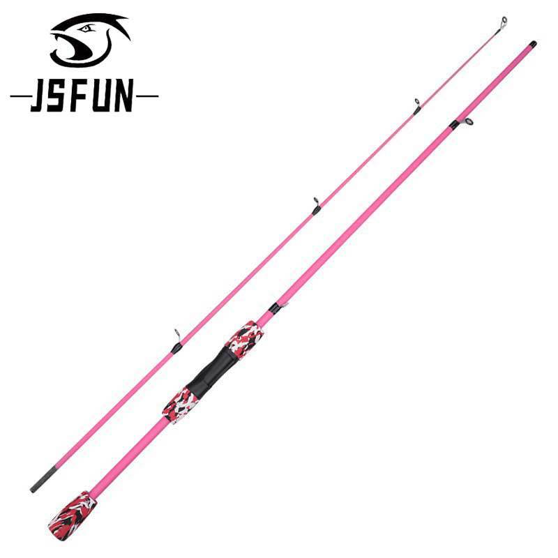 Lure Rod Yellow Pink Fishing Rod Vertical Model Fishing Tool Fishing Gear Fishing Lure Rod